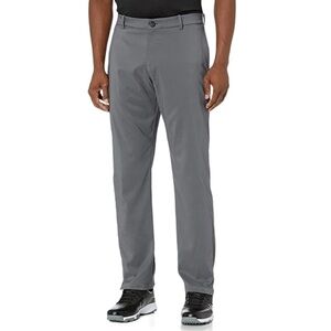 NEW NIKE Golf Tech Pants Men Slate Grey Pleated Cuffed Dri Fit Relaxed